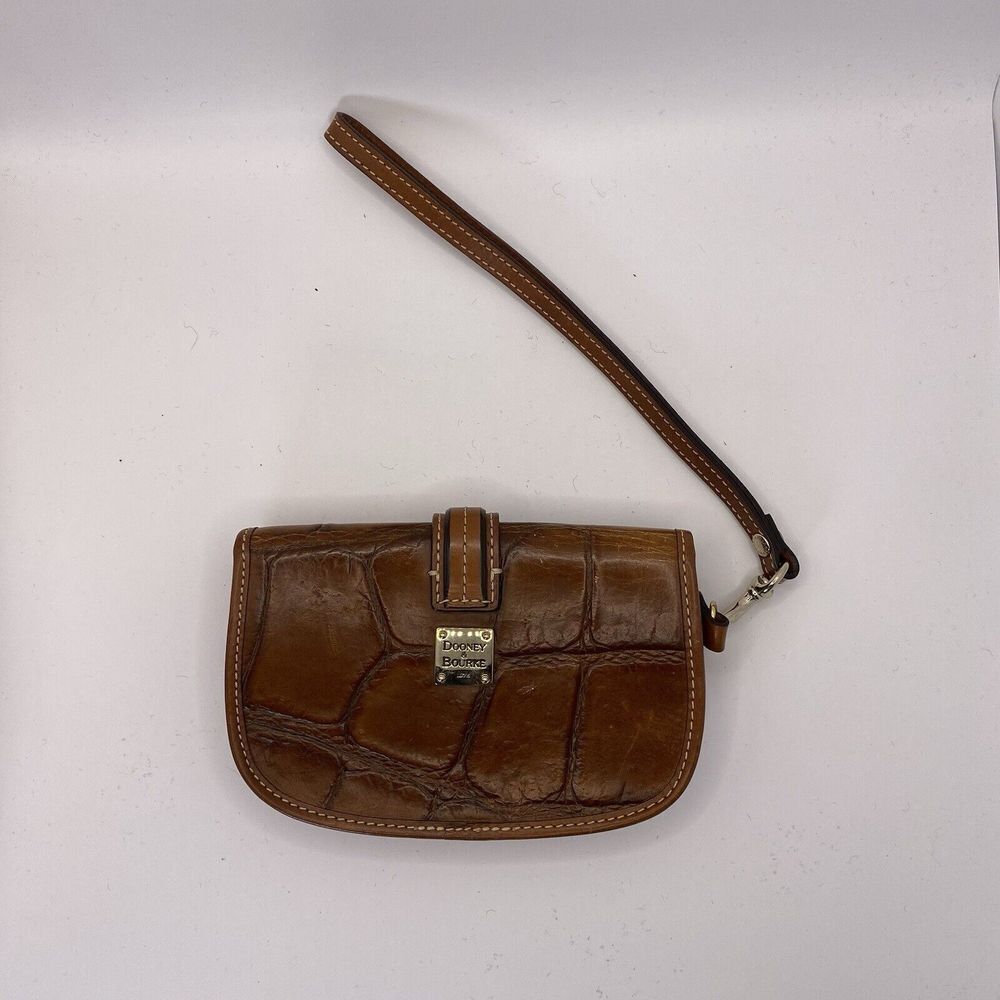 Doone & Bourke Clutch Wallet Brown Leather